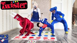 I Challenged Huggy Wuggy, Ban Ban And Ice Scream Man Rod To A Game Of Twister