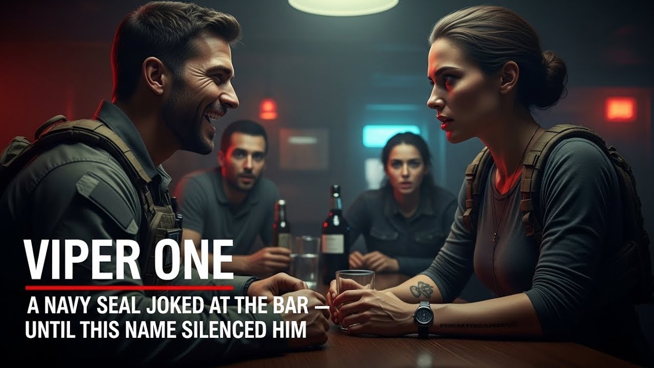 A Navy SEAL Joked at the Bar — Until Her Call Sign “Viper One” Silenced Him Instantly | Emotional