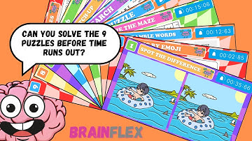 Solve the 9 Puzzles Before Time Runs Out Challenge ( #005 )