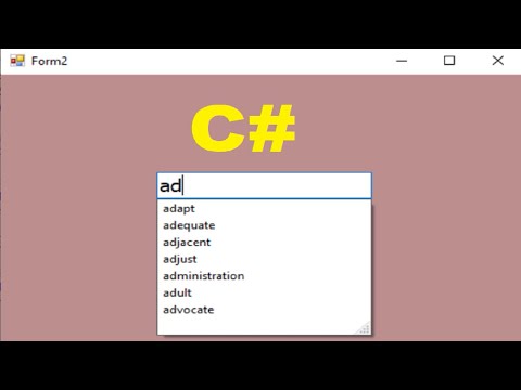 C# Autocomplete textbox from mysql database
