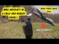 Lost WW2 aircraft in their backyard and they dont even know it. Remarkable WW2 history.