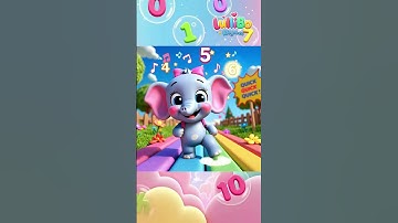 🌈Let’s Count 1 to 10! 🔢 | Fun Numbers Song for Kids |#numbers #shorts #trending #viral #lullibokids