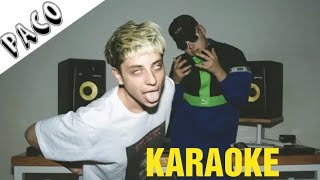 PACO AMOROSO || BZRP Music Sessions #3 (KARAOKE)