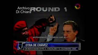 Pelea de Hugo Chavez y el Presidente colombiano Alvaro Uribe 2010 DV-30127