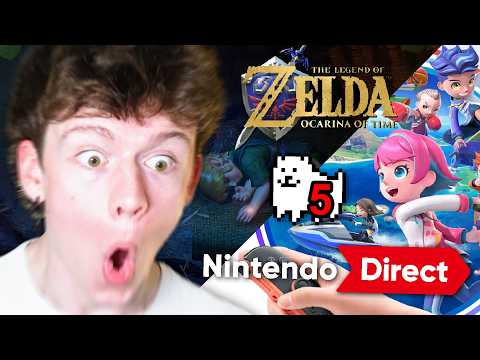 MewZe Reacts to NINTENDO DIRECT 6.9.2026