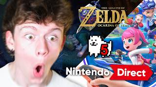 MewZe Reacts to NINTENDO DIRECT 6.9.2026