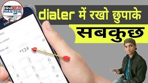 Dialer vault I Hide Photo Video App and Fack Pin