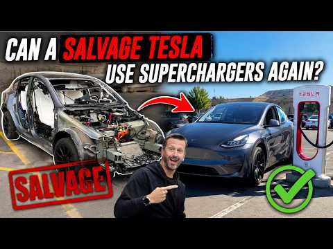Can a Salvage Tesla Use Superchargers Again?