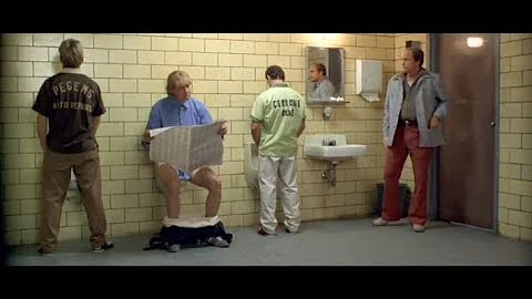 Kingpin (4/11) Best Movie Quote - Ishmael Shits in the Urinal (1996)