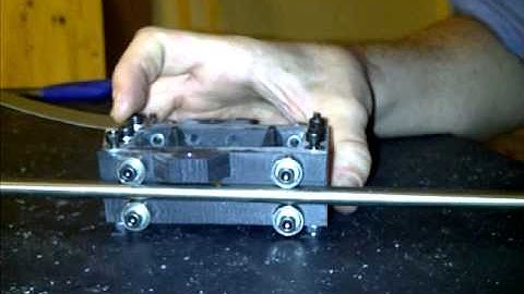 BotMill Axis 3D Printer Assembly Instructions - X Axis Carriage Assembly 7