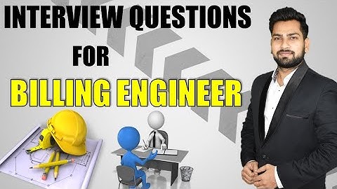 Interview Questions for Billing Engineer Interview By Civil Guruji
