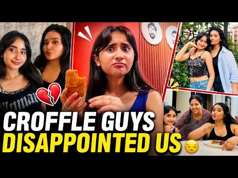 Croffle Guys Disappointed Us🤯😱 l Disha Tewani l Daily Vlog