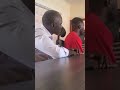 THE SOLIDARITY VISITE OF A SUPPORT GROUP TO THE INCOMING SENATOR