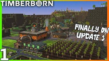 NEW Colony on Update 3 - TIMBERBORN - EP01