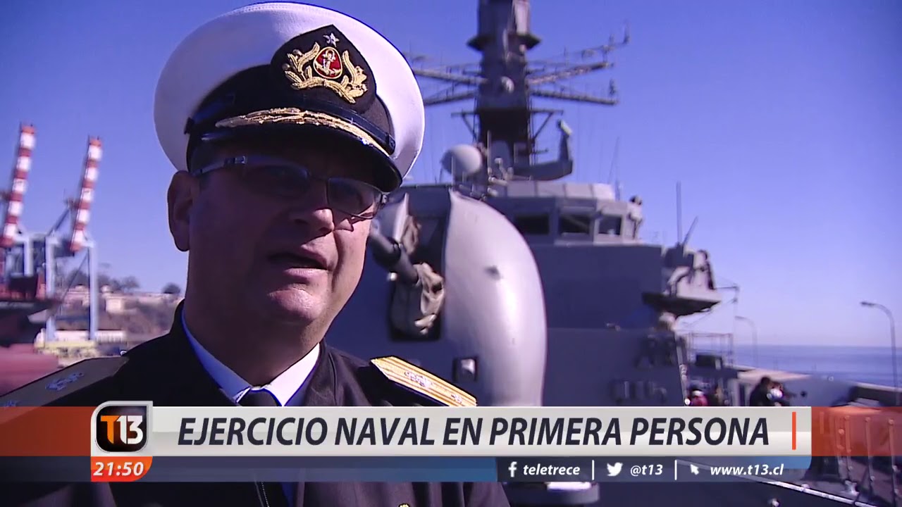 Ejercicio Naval en primera persona