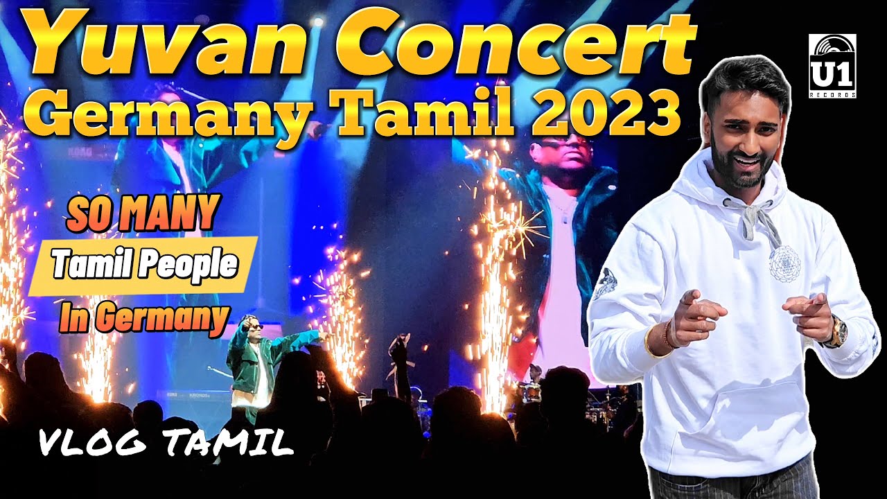 🎷Yuvan Concert Germany 2023 | 💥😱தெறிக்கவிடும் தமிழர்கள் | German Thambi #tamilvlog #yuvan #highonu1