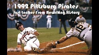 FALL CLASSIC BASEBALL 1992 Pittsburgh Pirates Game 7 vs Chicago 4 14 1992 Jackson vs Walk