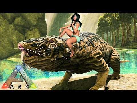 gaming logo TAMING NEW DINOSAURS!! (ARK Aberration)