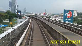 {Announcement Missing} Kajang Line - Siemens Inspiro [149] Ride From Tmn Suntex To Tmn Midah