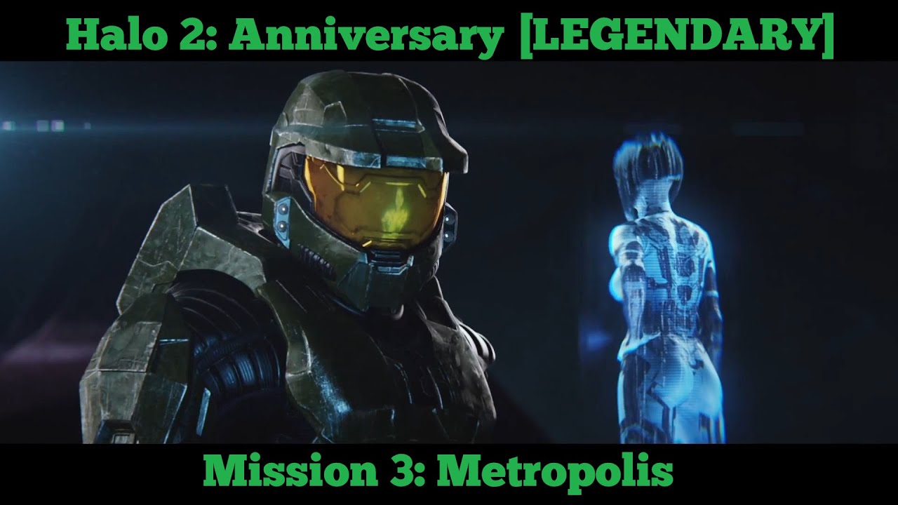 [PC][1440p] Halo 2: Anniversary (Legendary Difficulty) - Mission 3: Metropolis
