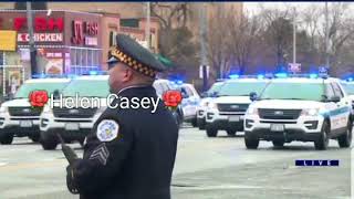 Funeral held for fallen Chicago police officer Conrad Gary 😢