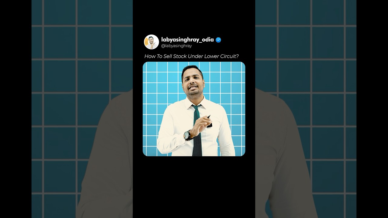 How To Sell Stock Under Lower Circuit?