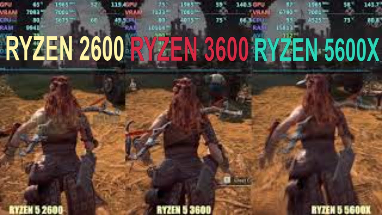 R 5600 vs 5600x. Ryzen 2600 vs 5600