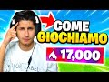 Ecco COME GIOCHIAMO a 17000 PUNTI ARENA su FORTNITE