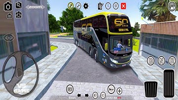 Comil New Invictus DD Scania 2023 Mod Bus Drive - Proton Bus Simulator 2024 Gameplay