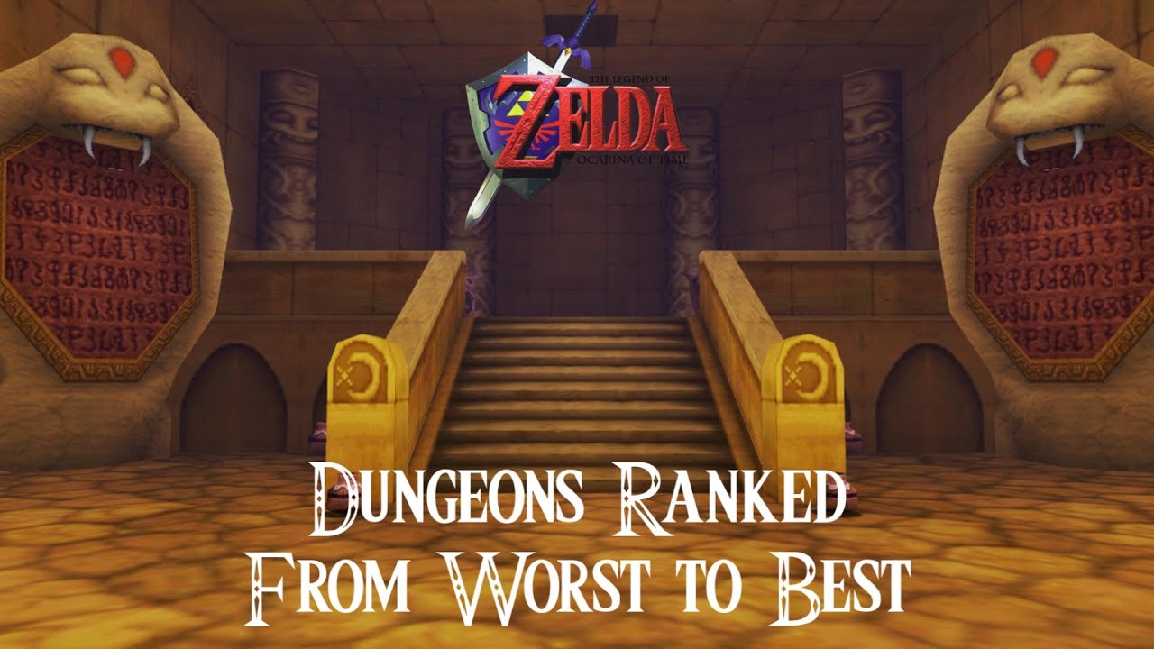 The Top 15 Legend Of Zelda Dungeons Of All Time, Ranked