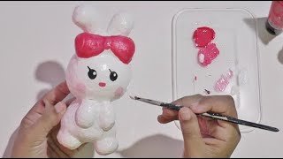 DIY Squishy Angel Bunny | Ini Rahasia Cara Membuat Squishy Soft dan Slow screenshot 5