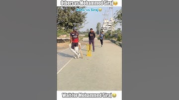 Others vs Mohammed Siraj and Virat Kohli😭 in IPL #shorts #cricket #trending