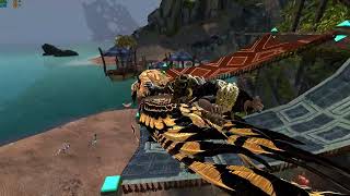Drunk dancing on Griffon (GW2 fun)