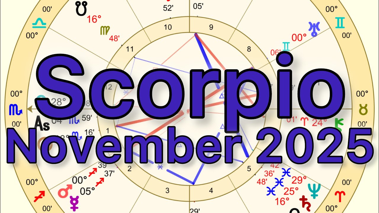 Астрологический отчет о Скорпионе за ноябрь 2025 г.