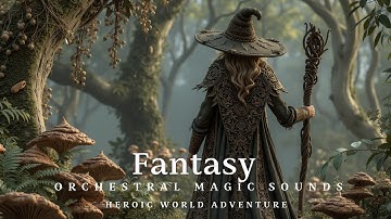 Epic Orchestral Fantasy ~ Heroic Adventure Music for Magical World Backgrounds