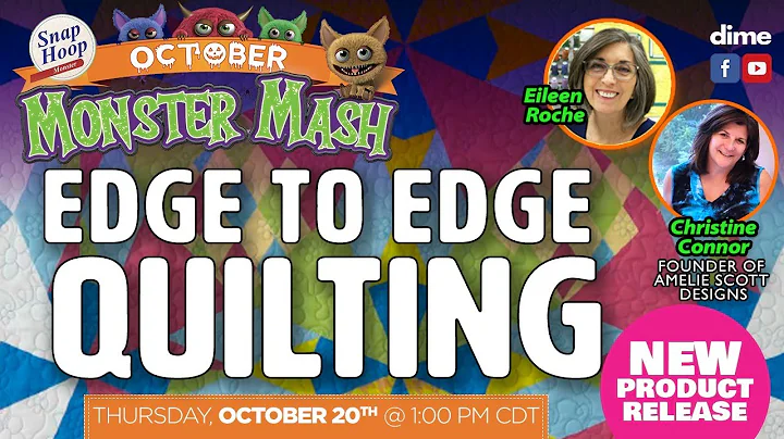 Edge to Edge Quilting | Machine Embroidery | Betwe...