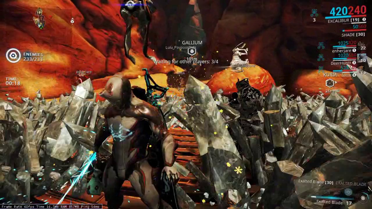 Warframe gameplay 