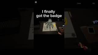 I finally got the this badge in regretevator #roblox #gaming #regretevator #robloxpressure #pressure
