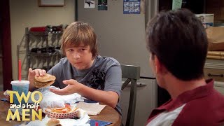 Jake Moves in for Three Months | Two and a Half Men