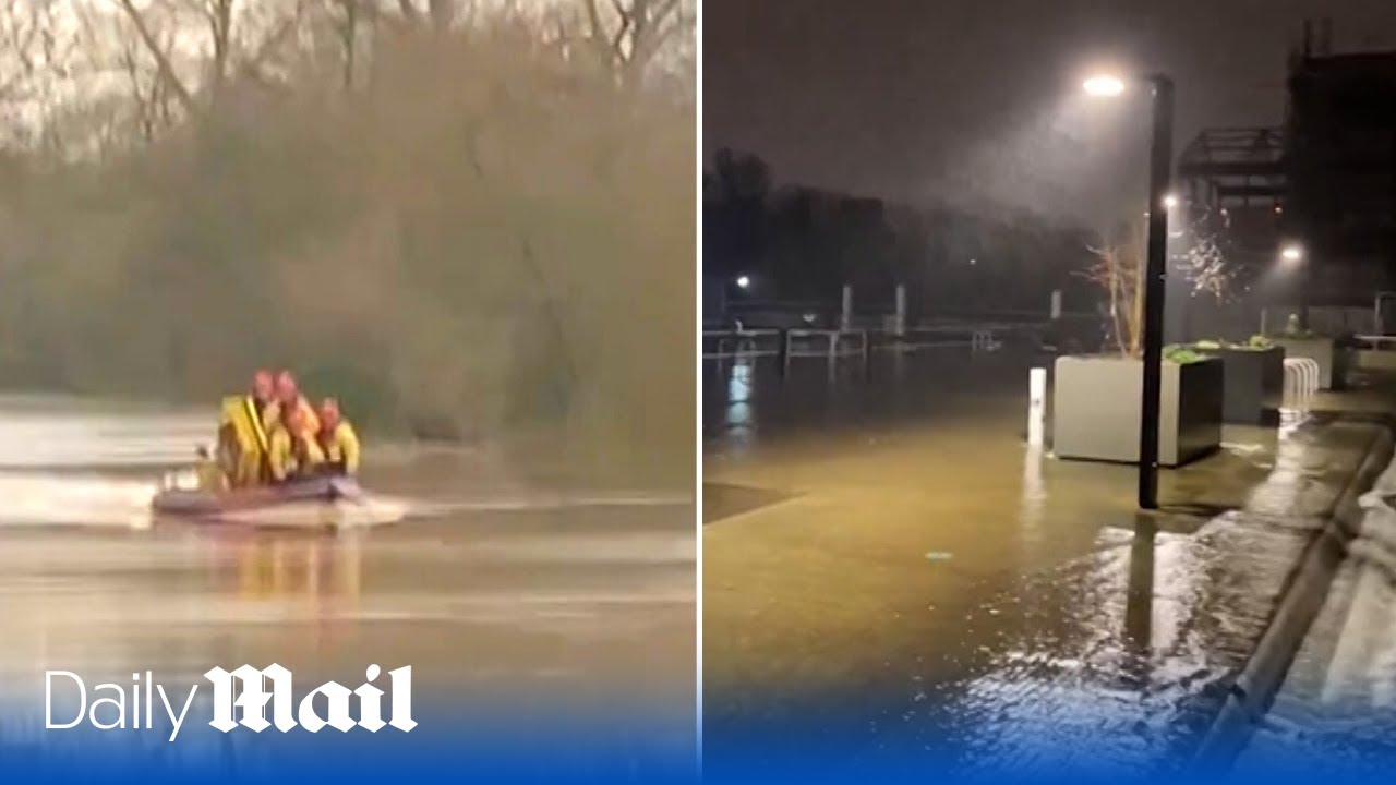 Storm Henk: Britain suffering from devastating flooding as the country was battered by heavy rain
