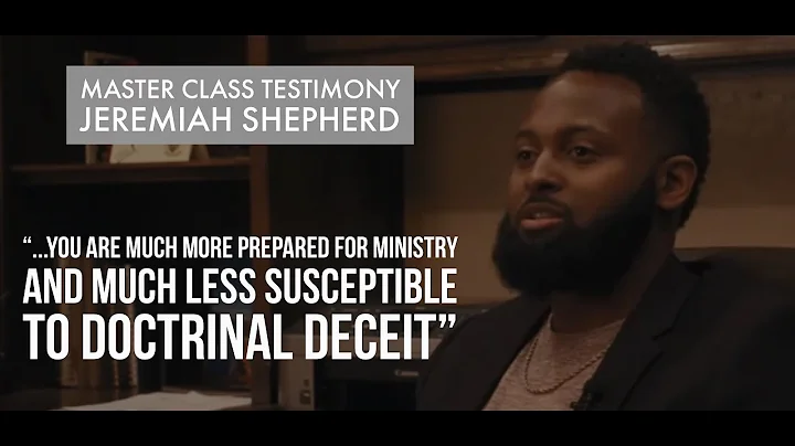 Jeremiah Shepherd's Master Class Testimony