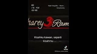 KISAH YANG BIRU - BOOMERANG (:KARAOKE) By @harey3rambu