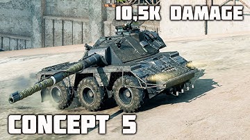 Concept 5 WoT – 6Kills, 10,5K Damage