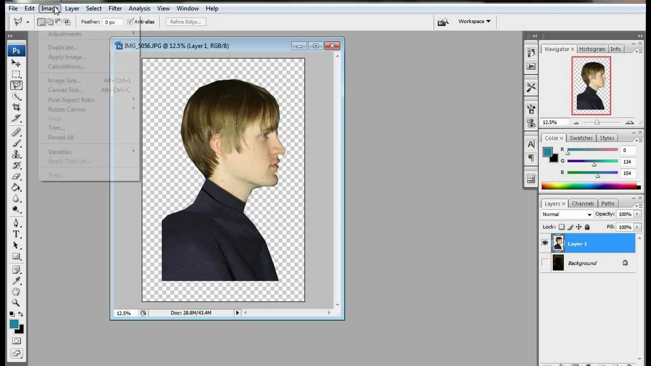 How To Create A Silhouette From A Photo Using Photoshop YouTube How To Create A Silhouette From A Photo Using Photoshop YouTube