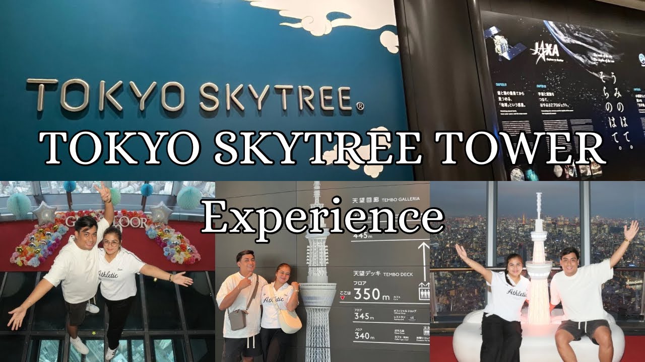 TOKYO SKYTREE TOWER EXPERIENCE!|Kim Korth.