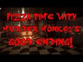 ESCAPING CHEF MONKEY | Pizza Time with Murder Monkeys (Good ending)