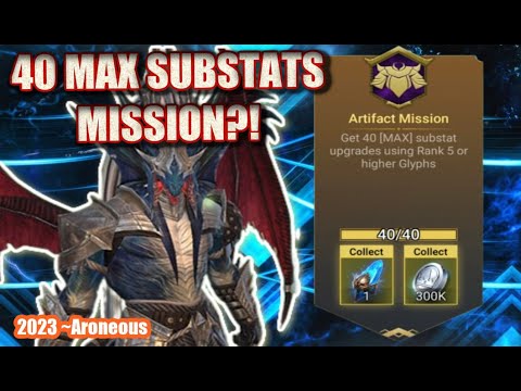 40 MAX GLYPHS IN ONE SITTING! THE LAST GLYPH MISSION FOR ROMANTU! Raid: Shadow Legends