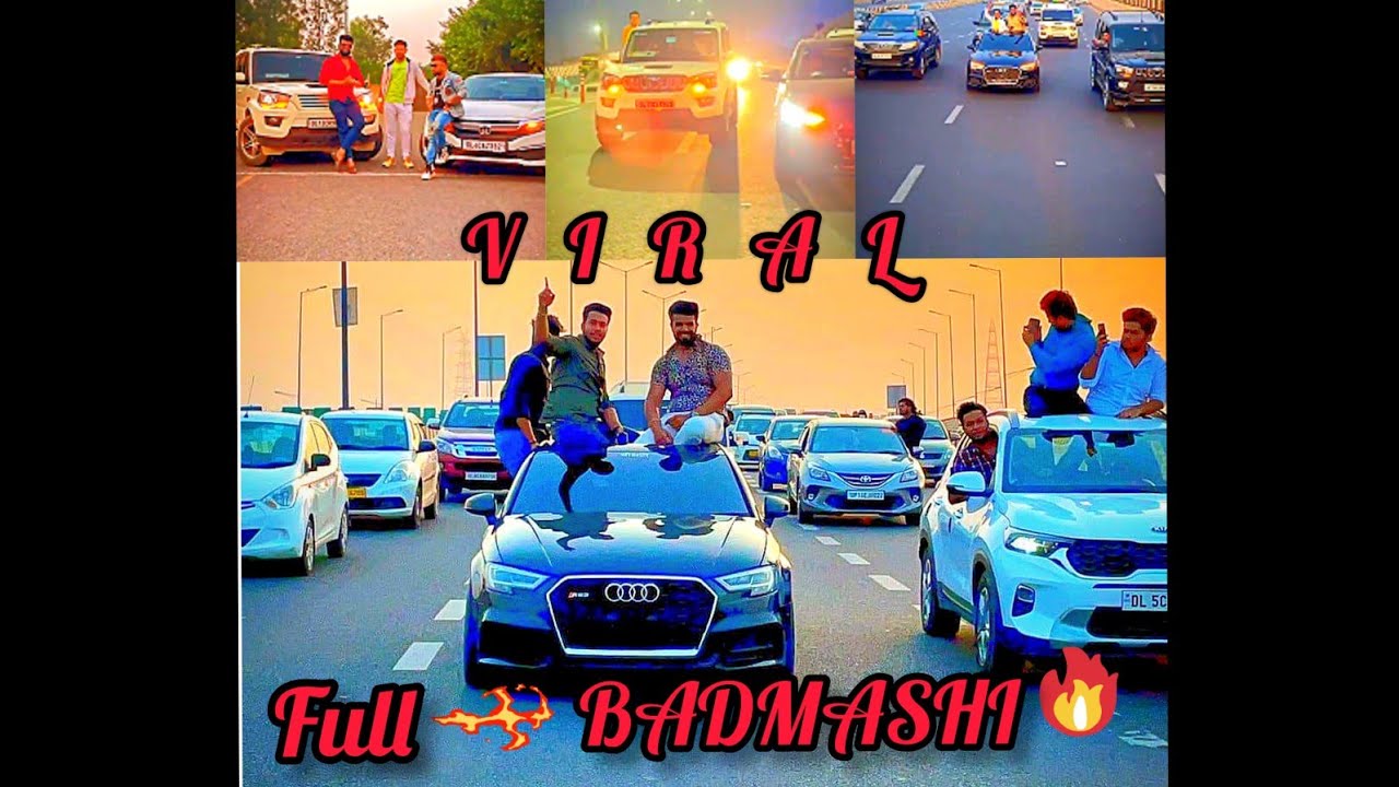 Full Badmashi😈 Kafila car status💯Princepandat ncr🔥modified Scorpio