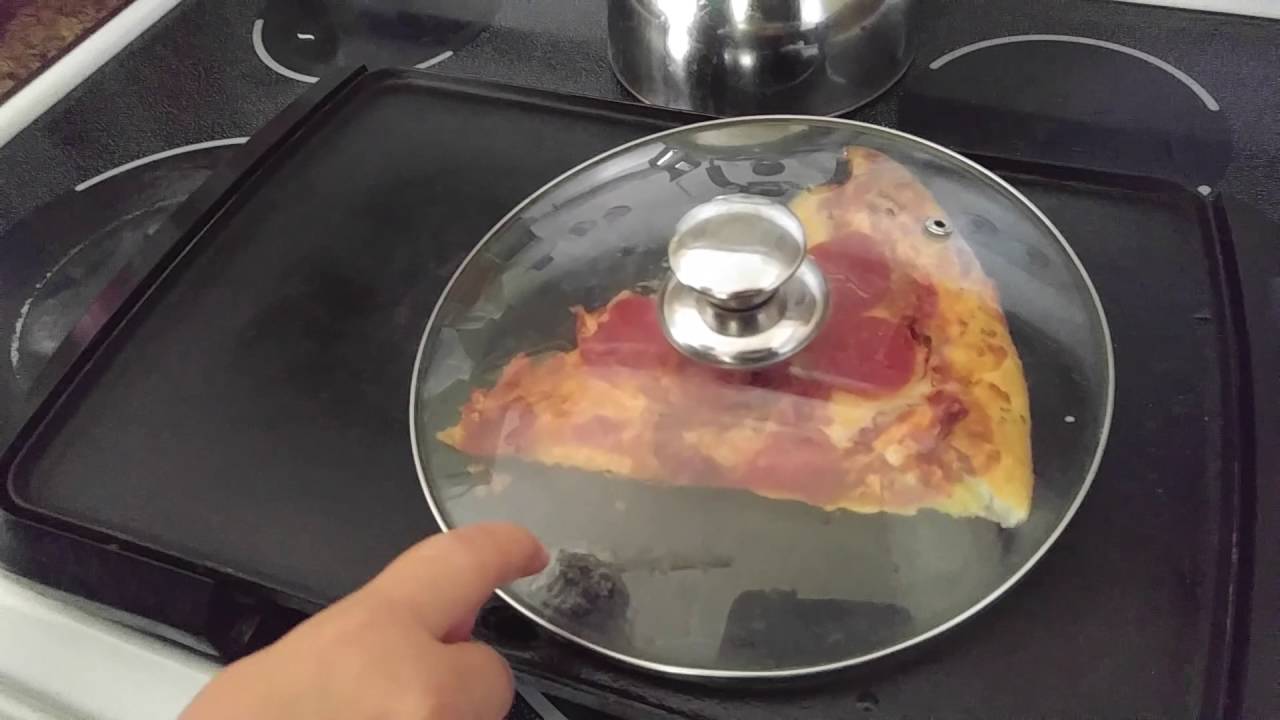How to reheat pizza without a microwave Pt. 2 - YouTube