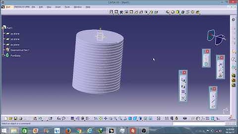 Catia V5: External thread Tutorial